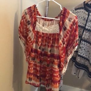 Woman’s angel wing top